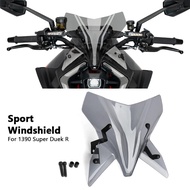 New For 1390 Super Duke R EVO 2024 2025 Windshield Covers Motorcycle Accessories Windscreen 3 Color 