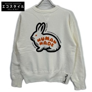 Human Made 白色兔毛針織衛衣，S 碼 [二手]