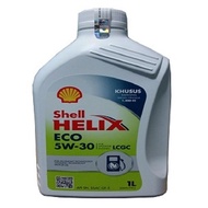 Oli Mobil AGYA AYLA CALYA SIGRA BRIO - SHELL HELIX ECO SYNTHETIC 5W-30 1 Liter Original