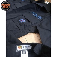~Harga Special~ 2024 Baju PDL Hitam Brimob Tactical Original Asli Jatah POLRI pembagian Buruan Sebel