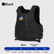 PATGEAR | High-Buoyancy No-Inflation Storage-Pocket Portable Kids Life Jacket
