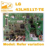 LG TV MAIN BOARD 43LH511T-TE (With socket- In red square)