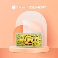 Goldheart 999 Gold 2G Prosperous Gold Bar