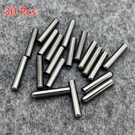 30pcs Black Color Metal Shoelace Tips Boots Shoes Stylish Aglets Shoe Decorations Diy Clothing Sweat