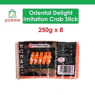 [Bundle of 8] Oriental Delight Imitation Crab Stick [250g X 8] - Frozen