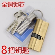 Promotion All Copper Door Lock Cylinder Universal Lock Cylinder AB Lock Cylinder Door Lock Cylinder 
