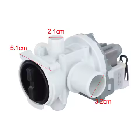 1pcs Drum Washing Machine Drain Pump For WF-R1065S R1053 C863 C963 And R853 Models Motor PX-2-35 Dru