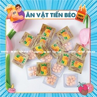 [COMBO of 10 PCS] Thai orange C candy, childhood heart C candy (box of 2,8g). snacks