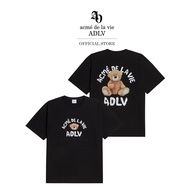 ADLV เสื้อยืด Oversize รุ่น  Teddy Bear (Bear Doll) Short Sleeve T-Shirt Black Black (50041OTBSSU_F3BKXX)