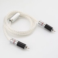 發燒75歐姆同軸線【M104】HiFi 7N OCC單晶銀 數位 重低音 音頻線