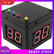 [ap4l43.] Poker Shot Clock, Seconds Countdown Timer for Poker/Casino/Chess Tournament,20/30 Sec and 
