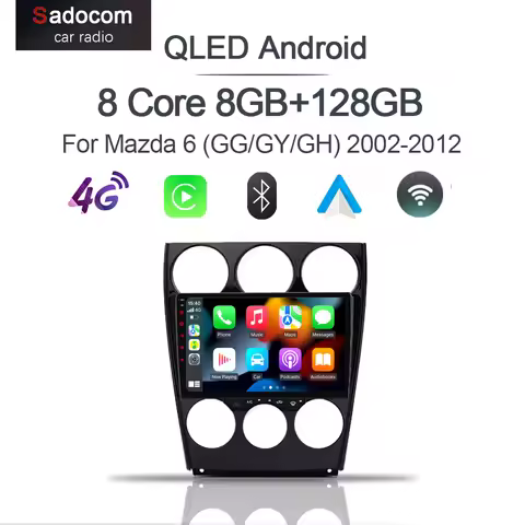 720P CarPlay 720P 8G+128GB 14 Car Player GPS stereo Radio Navigation autoradio WiFi multimedia For M