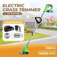 MESIN DEXCOM Garden Grass Cutter with 21V Battery - HA-1821
