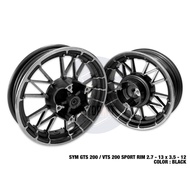 SYM GTS 200 VTS 200 GTS200 VTS200 SPORT RIM  2.7 - 13, 3.5 - 12