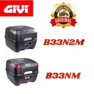 GIVI BOX-33N2M/B-33NM  LITER ATLAS MONOLOCK TOPCASE SMOKE /BLACK