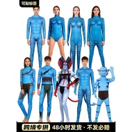 Christmas Avatar Fire and Ashes Avatar Children's Costume Movie Way of Water Role-Playing Costume Ch