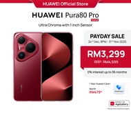 HUAWEI Pura 80 Pro Smartphone l 1-inch Ultra Lighting Camera l Ultra Lighting Macro Telephoto Camera