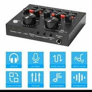 soundcrad v8 mini mixer audio external usb bluetooth