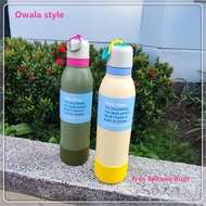【Free Silicone Boot】Owala Style Hot&Cold H24 BPA-Free Hi-Grade Stainless Steel Vacuum Flask W/straw