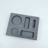 Graphite Ingot Mould 5 In 1 Cetakan Ingot Grafit High Density Emas Silver Aluminium Kaca Bulat Koin