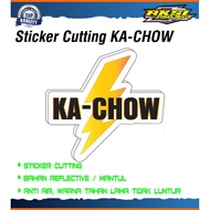 KA-CHOW LIGHTING MCQUEEN CAR cutting sticker