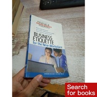 168 English books  BUSINESS ETIQUETTE Second-hand