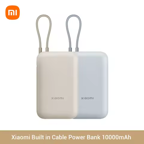 Xiaomi Built In Cable Power Bank 10000mAh 22.5W P15ZM Type-C Two way Fast Charging Mi Powerbank Port