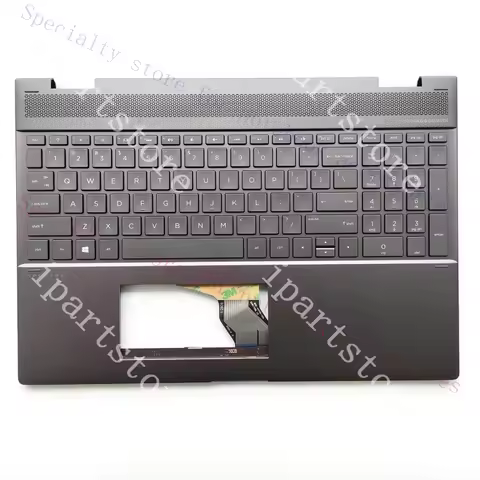 A+ NEW FOR HP Spectre x360 15-CH Palmrest With Backlit Keyboard L15588-001 USA
