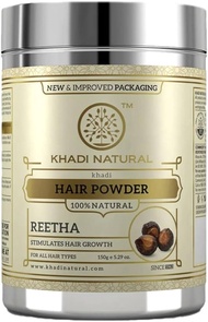 Khadi natural Reetha Hair Powder 150g (for itchy scalp) CS