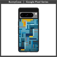 Google Case PIXEL 8 7 7a 6 6a 5 4 4A 5G 4G Pro XL Lego Puzzle LZ0258