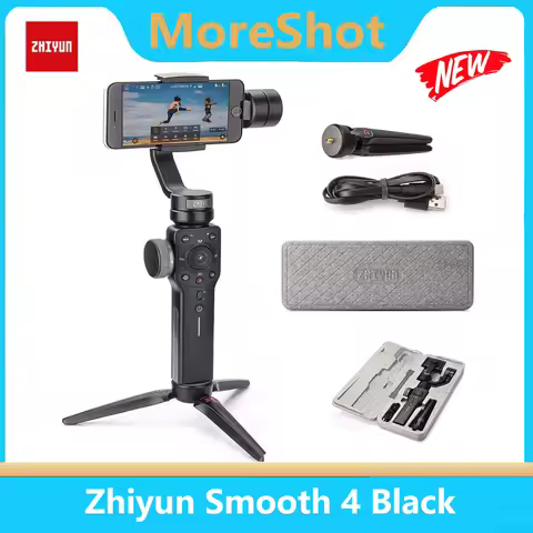 Zhiyun Smooth 4 3-Axis Focus Pull & Zoom Capability Handheld Gimbal Stabilizer for Smartphone Like i