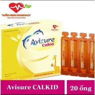 Avisure Calkid - Canxi nano cho trẻ (Hộp 30 ống)