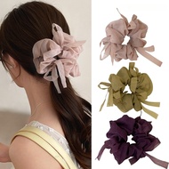 Gauze Bow Hair Tie Hair Tie Hair Tie Hair Tie Girls Hair Accessories