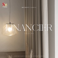 【SM CURTAIN】 FINANCIER 270CM BLACKOUT CURTAIN FREE HEIGHT ALTERATION HOOK & RING PREMIUM CURTAIN
