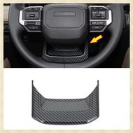 [1fnejakblh.ph] For   250 Prado LC250 2024 Car Steering Wheel Trim Cover Decoration Interior Accesso