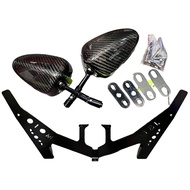 SIMOTA 碳纖維後視鏡/卡夢後照鏡 SMAX/FORCE前移後視鏡/後視鏡前移 1個 機車