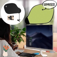 UMISTYDREAM9IQ0 Office Computer Shading Board, Adjustable with Clip Light Visor, Portable Heat Insul
