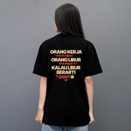 Kepstore Official - Our Work T-Shirt - Word Shirt - Unisex 24s Combed T-Shirt