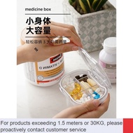 On sale💋Pill Box Portable Tablet Medicine Separately Packed Case Pill Box Carry Small Size Mini Seal Medicine Pill Box K