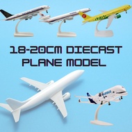 Diecast Airplane Collection 18cm & 20cm Airbus A380 A350 Boeing B777 B747 B777 Metal Aircraft Plane 
