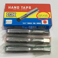 SKC HAND TAP SET METRIC M3 TO M14 SET 3PCS MADE IN JAPAN