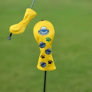 Korean Genuine Malbon Fat Cat Cartoon Personality Golf Club Cover Head Cover Ball Head Protective Ha