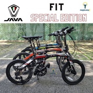 Ready Stock - Java Fit SE 18 Speed - 406 451 Sports Rim - Decaf Hollow Tech - 20 Inch Folding Bike - Magiclamp 123