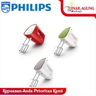 Philips Hr-1552 Hand Mixer (red, Green, Gray) - Gray