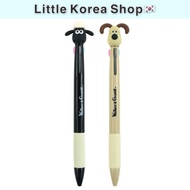 [Wallace and Gromit] Officially Licensed 3-Color Multi-Color Ballpoint Pen 0.7mm/School supplies / w