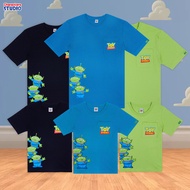 Disney Toy Story Green Man Family Men Women Crop & Kids T-Shirt -เสื้อยืดครอบครัวดิสนีย์ ทอย สตอรี่ 