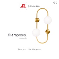 SL LIGHTING | Wall Lamp โคมไฟติดผนัง ขั้วG9 รุ่น SL-5-GLAM-W2037/2