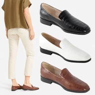 ((Three Standards Complete) Shoes Women Plus Size Women's Shoes 41-43 Small Leather Shoes Women Brit