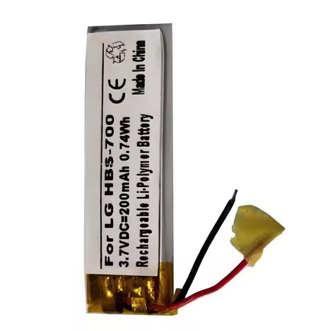 For LG HBS-700 HBS-910 HBS-820S Li-Po Rechargeable HBS-750 HBS-770 Bluetooth Earphone Battery