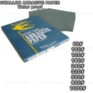 SWALLOW SAND PAPER / WATERPROOF 60 100 120 180 240 320 500 800 1000